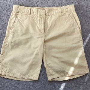 Gap khaki shorts, boyfriend roll-up size 0